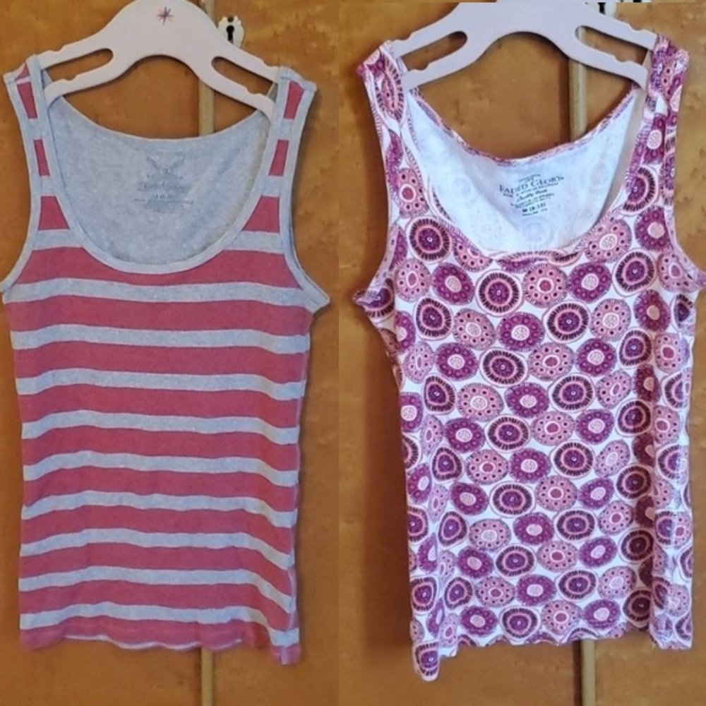 Faded Glory Striped Tank Tops